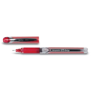 Roller V5 Grip Pilot - Rosso - ad ago 0,5 mm - 006732
