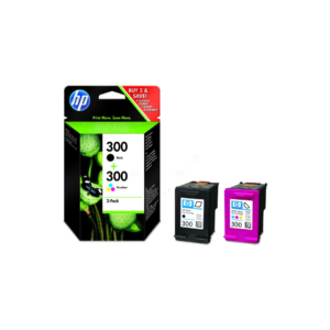 Cartucce Ink-jet blister 300 HP Nero Nero+tricromia - CN637EE (conf.2)