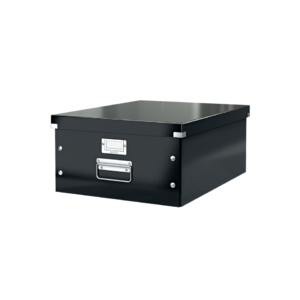Scatola Archivio A3 grande Nera Click & Store Leitz - 36,9x48,4x20 cm