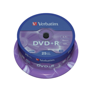 DVD Verbatim - DVD+R - 4,7 Gb - 16x - Spindle (conf.25)