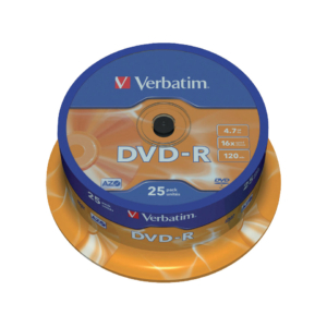 DVD-R Verbatim AZO - 4,7 Gb - 16x - Spindle - 43522 (conf.25)