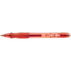 Penna a sfera a scatto Velocity Gel Bic - Rosso - 0,7 mm