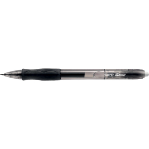 Penna a sfera a scatto Velocity Gel Bic - Nero - 0,7 mm