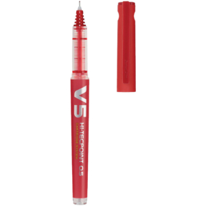 Roller a inchiostro liquido Pilot HI-TECPOINT V5 Begreen 0,5 mm Rosso 40327