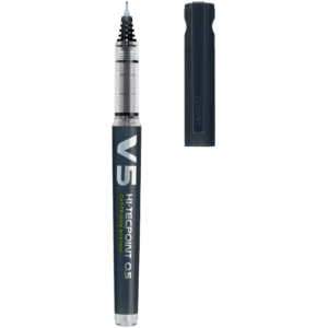 Roller V5 Ricaricabile Pilot - Nero - 0,5 mm - 040325