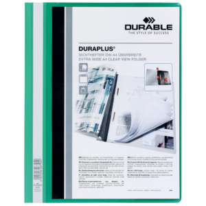 Cartellina ad aghi DURABLE DURAPLUS® A4 Verde 257905