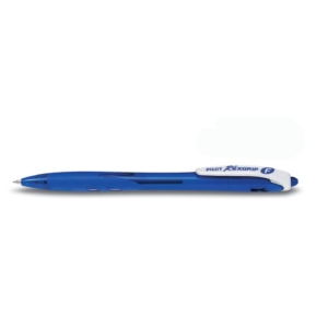 Penna a sfera ecologica a scatto Pilot Rexgrip Begreen - 0,7 mm - Tratto F blu