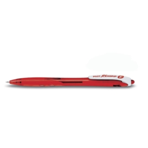 Penna a sfera ecologica a scatto Pilot Rexgrip Begreen - 0,7 mm - Tratto F - Rosso
