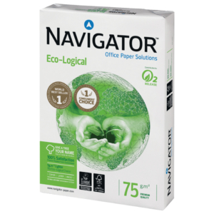 Risme carta eco-logical Navigator - A4 - 75g/m² - risma da 500 fogli
