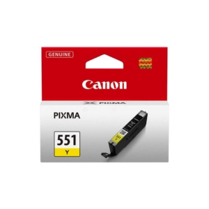 Cartuccia Originale Canon 6511B001 Chromalife 100+ CLI-551 Y Giallo