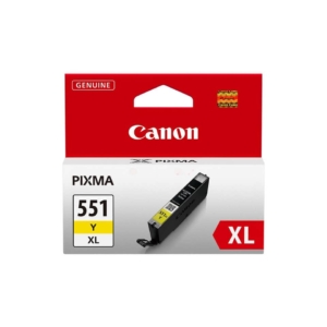 Cartuccia Originale Canon 6446B001 A.R. Chromalife 100+ CLI-551XL Y Giallo