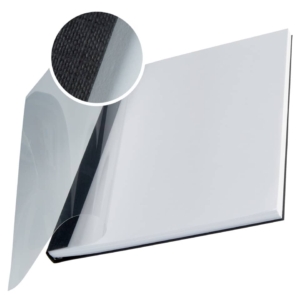 Cartelline trasparenti per rilegatura A4 con fronte Trasparente Esselte in PPL - 71-105 fogli - Nero Antracite - 74140095 (conf.10)