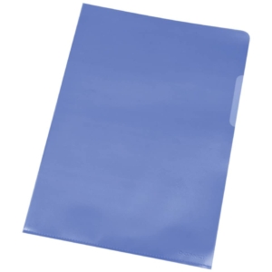 Buste a L A4 Q-Connect ppl ecologico - Blu - KF00307 (conf.100)
