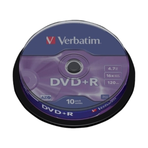 DVD Verbatim - DVD+R - 4,7 Gb - 16x - Spindle (conf.10)