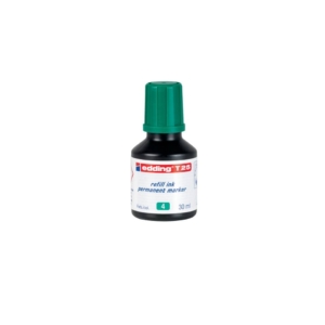 Inchiostro permanente per ricarica Edding T 25 Verde 4-T25004