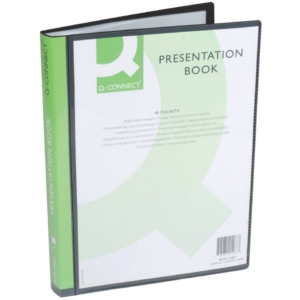 Portalistini personalizzabile A4 40 buste Q-Connect KF01267