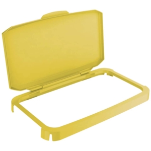 Coperchio contenitore Durabin per raccolta differenziata Durable - 51x28,5x7,3 cm - Giallo - 1800500030