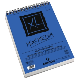 Album Mix Media carta grana media Canson - A4 - 300g/m² - 30 fogli - 200807215