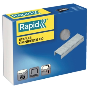 Punti 26/8+ Omnipress per cucitrice da tavolo pinzatrice Rapid Omnipress S60 Rapid - 5000561 (conf.1000)