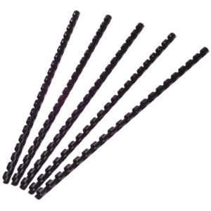 Dorsi a spirale Q-Connect A4 Nero 8 mm - fino a 45 fogli (conf.100)