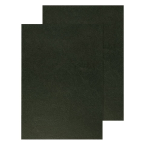 Copertine per rilegatura Q-Connect A4 250g/m² Nero goffrato - KF00501 (conf.100)
