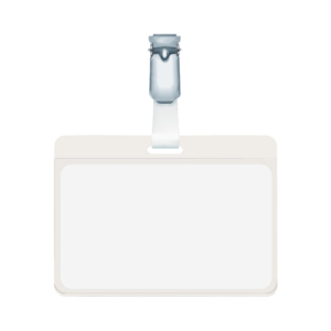 Portabadge orizzontale Durable - 6x9 cm - 8106-19 (conf.25)