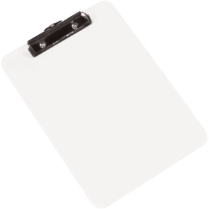 Portablocco con molla Q-Connect A4 Trasparente KF11707