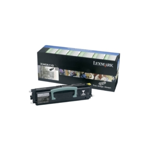 Originale Lexmark X340A11G Toner return program Nero