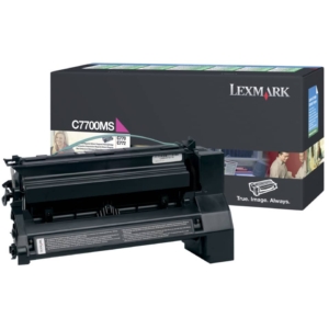 Originale Lexmark C7700MS Toner return program Magenta