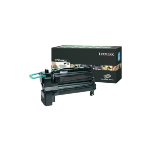 Originale Lexmark C780A1KG Toner return program Nero