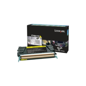Originale Lexmark X746A1YG Toner X746, X748 Giallo