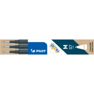 Refill sfera Pilot Frixion Ball e Clicker 0,7 mm - Blu scuro 6616 (Set 3)