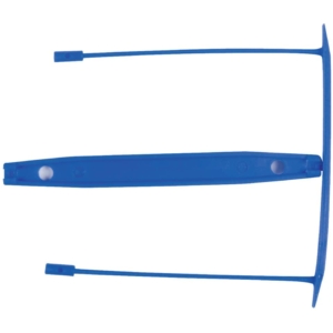 Clip fermafogli Q-Connect Blu passo 8 cm (conf.100)