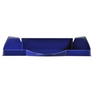 Vaschetta portacorrispondenza Exacompta ECOTRAY Office plastica A4+ Blu notte 123104D