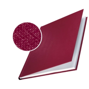 Copertine rigide A4 Leitz - 36-70 fogli - Rosso scarlatto - 73910028 (conf.10)