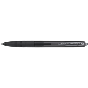 Penna a sfera a scatto Super Grip G Pilot - 0,7 mm - Nero