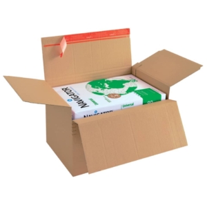Scatola automontante ad altezza variabile ColomPac - 45x32,5x19-31 cm Avana