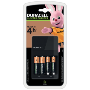 Caricabatterie Duracell Charger CEF 14 (4 ore) con 2 AA+2AAA Value n/a DU101
