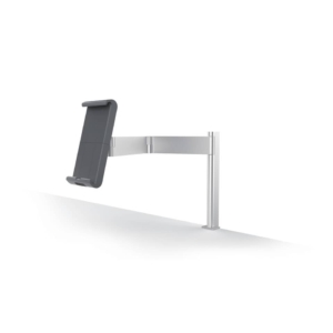 Porta tablet da tavolo Durable, morsetto e braccio di supporto estensibile Argento metallizzato 10x44x21cm - 893123