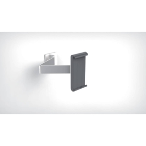 Porta tablet da muro DURABLE con braccio estensibile Argento metallizzato 9,5x22,5x17cm - 893423