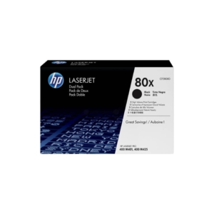 Originale HP CF280XD conf.2 Toner alta capacità 80X Nero