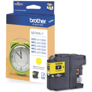 Cartuccia Ink-jet Originale alta resa LC-125 Brother Giallo LC-125XLY