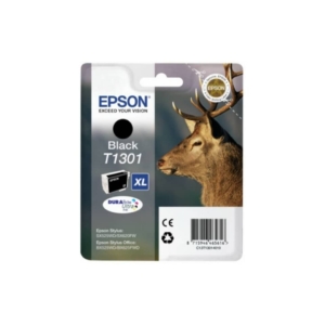 Cartuccia Originale Ink-jet Epson Cervo T1301XL Nero - 945 Pagine - C13T13014012