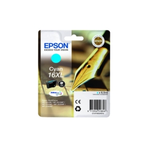 Cartuccia Originale Epson C13T16324010 Ink-jet alta capacità DURABrite Ultra SERIE 16XL Ciano