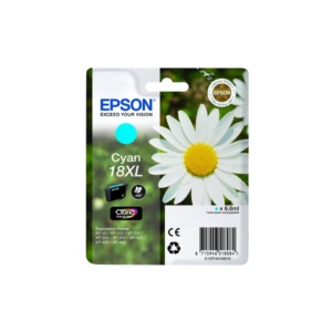 Originale Epson C13T18124010 Cartuccia A.R. RS Claria Home 18XL/MARGHERITA Ciano