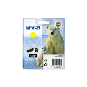 Originale Epson C13T26344010 Cartuccia Ink-jet A.R. 26XL Giallo