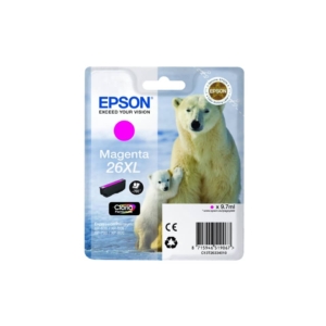 Originale Epson C13T26334010 Cartuccia Ink-jet A.R. 26XL Magenta