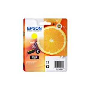 Originale Epson C13T33444010 Cartuccia blister RS Claria Premium T33/ARANCIA - 4.5 ml