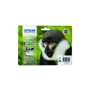 Cartucce originali Epson C13T08954010 Ink-jet blister RS T0895 Nero+Ciano+Magenta+Giallo (conf.4)