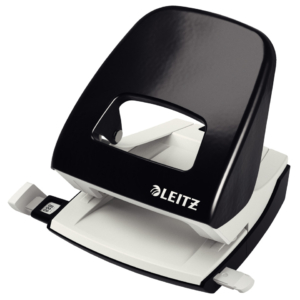 Perforatore Leitz 5008 - 2 fori - 30 fogli - Nero pastello - 50080395